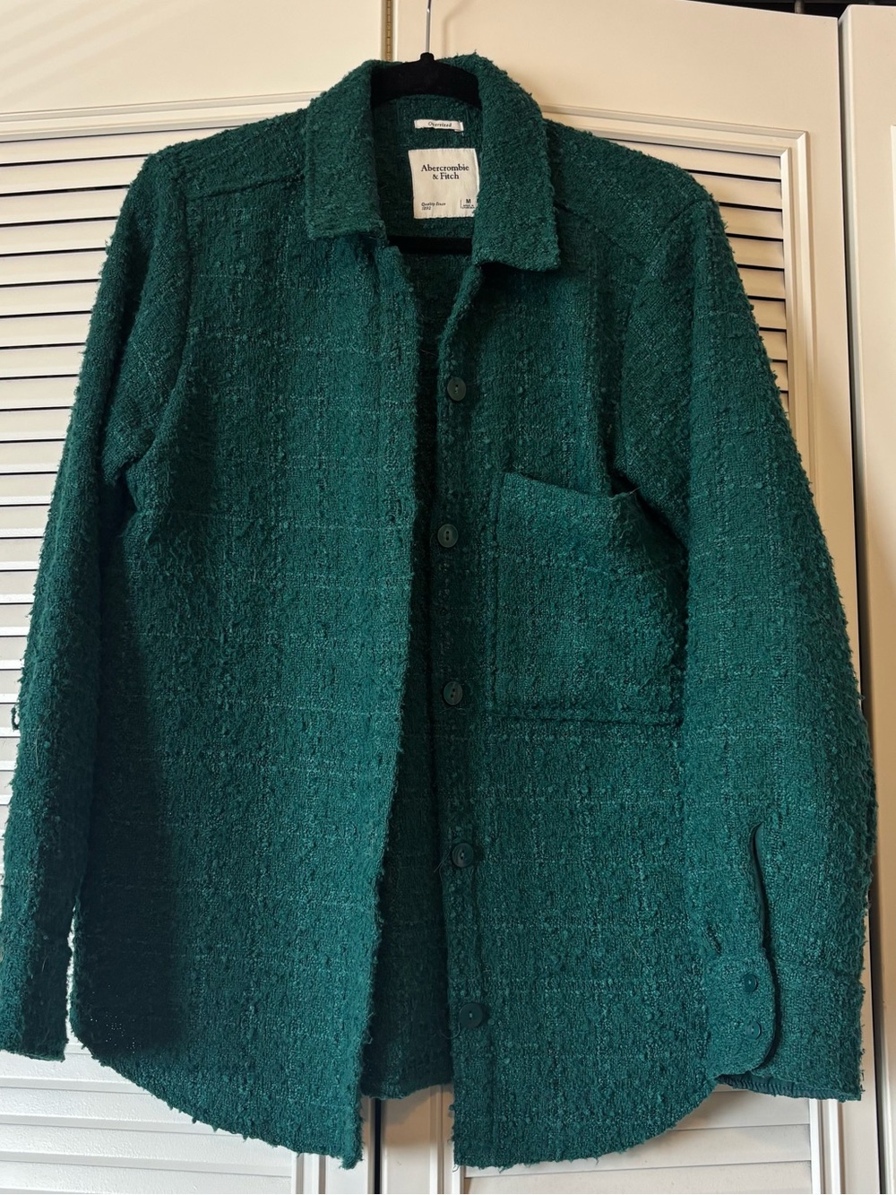 Oversized tweed jacket Abercrombie size M
